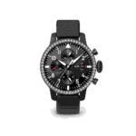 Black Dial Leather Strap